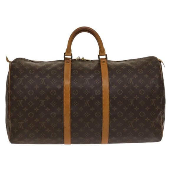 LOUIS VUITTON Monogram Keepall 55 Boston Bag - Picture 12 of 15
